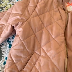 Girls H&M Pink Bomber Jacket